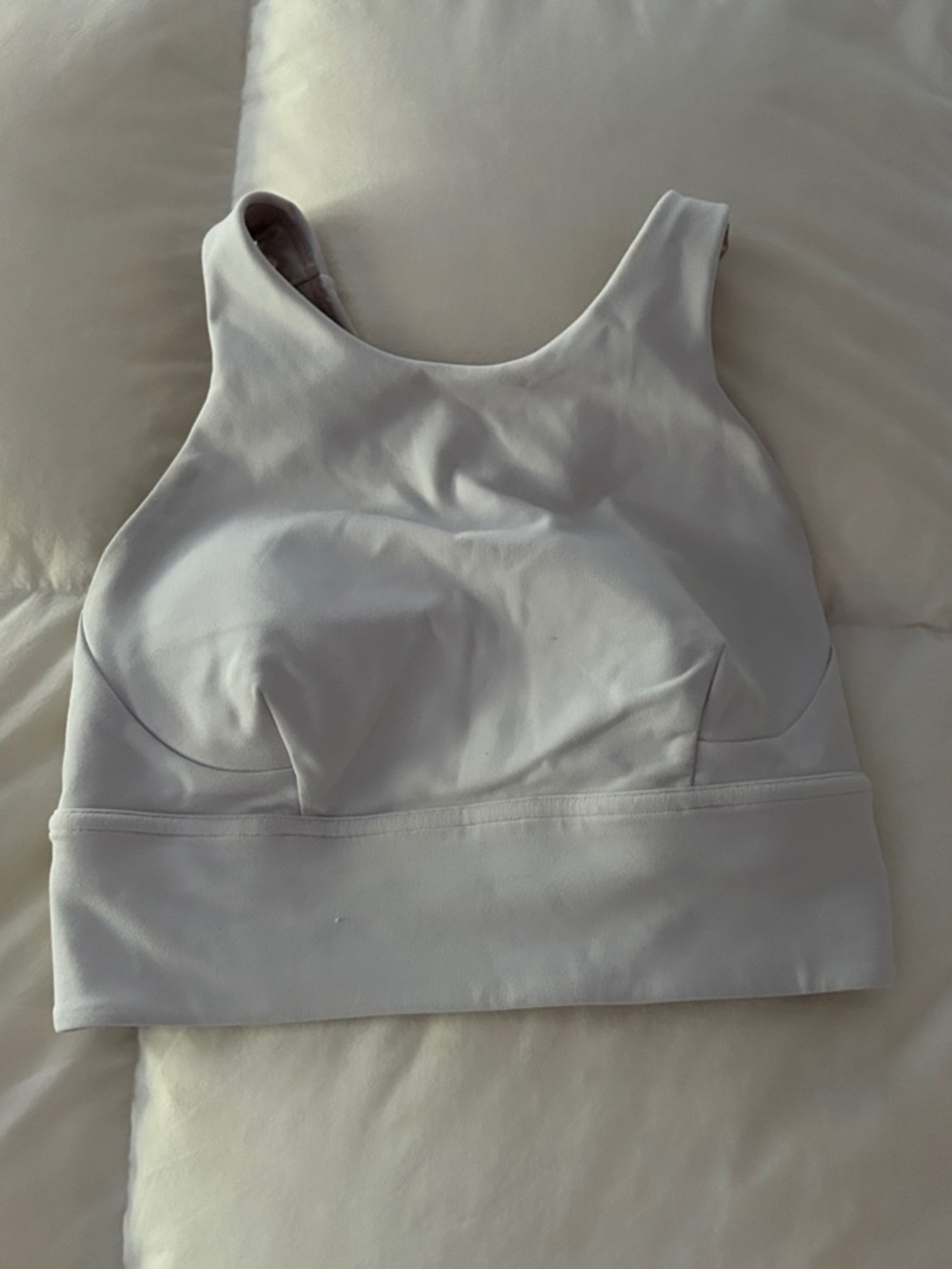 lululemon athletica High-Neck Sports Bra - White